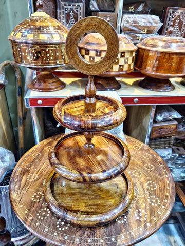 Wooden Dry fruit stand weed export premium quality