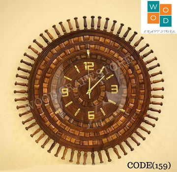 Wooden clock export premium quality
