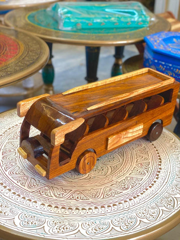 Wooden Toy bus export premium Quality
