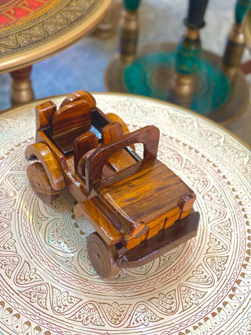Wooden Toy Jeep export premium quality