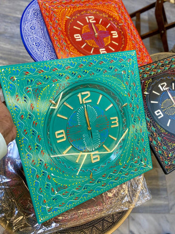 Wooden wall clock 14 inch export premium quality
