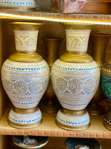 Flower vases home decore pair export premium quality