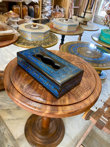 Wooden tissue box export premium quality