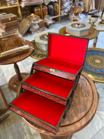 Wooden make up box export premium quality
