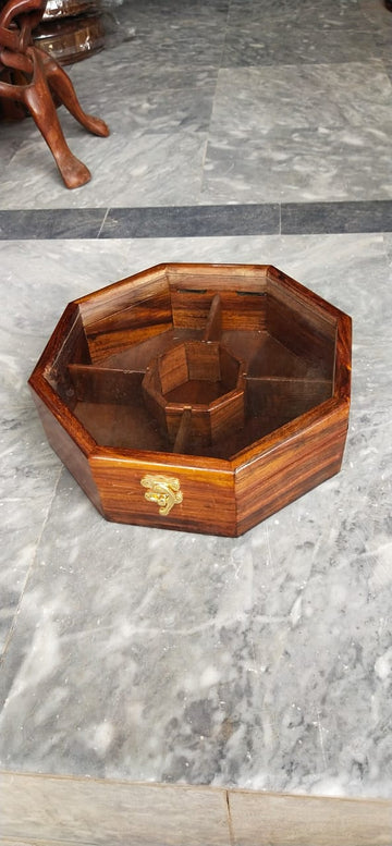 Wooden dry fruit tray export premium quality