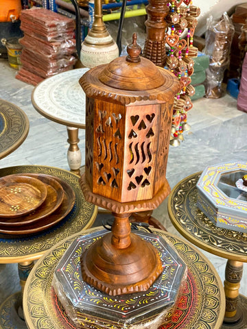 Wooden lamp home decore export premium quality